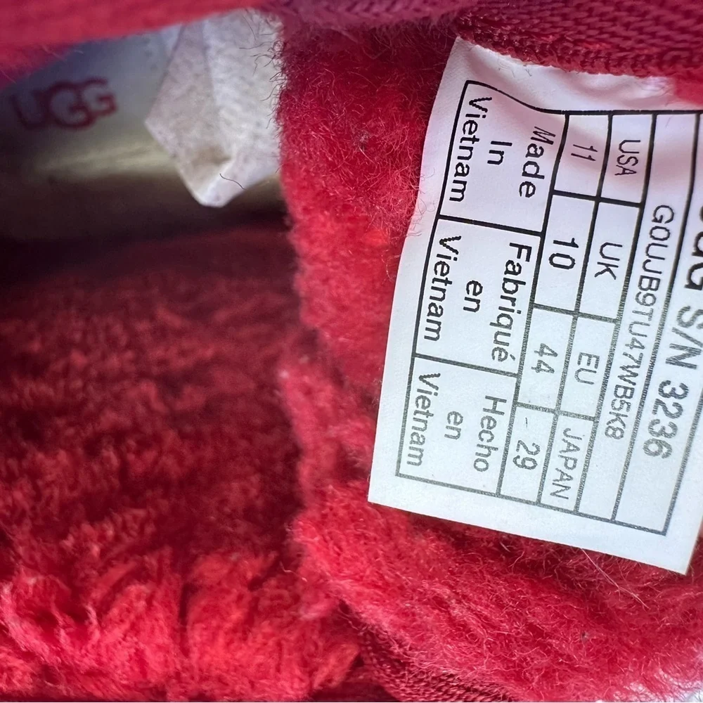 UGG Vibrant Red Boots
